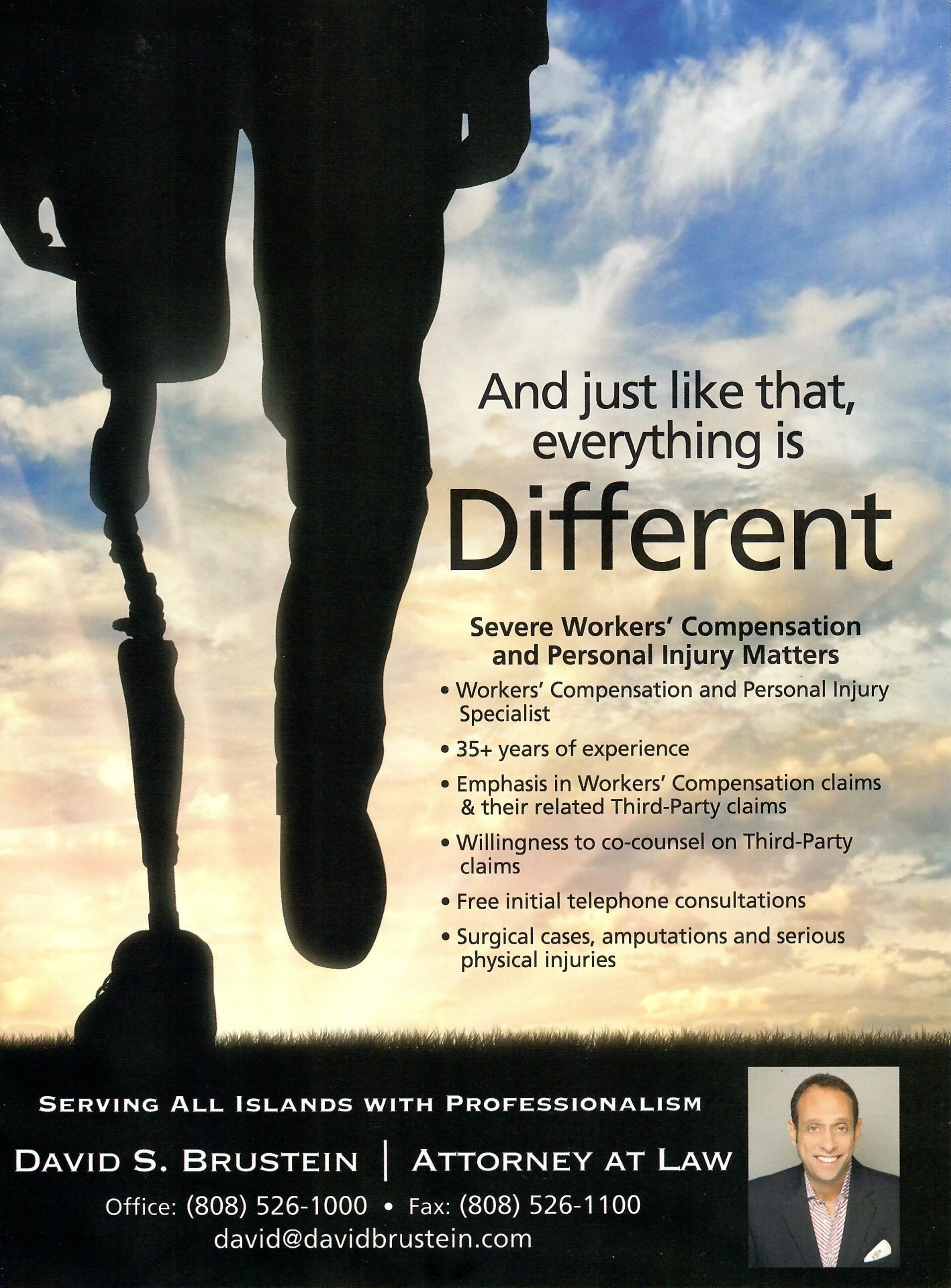 David Brustein And Just Like That Ad